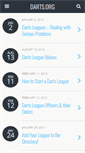 Mobile Screenshot of darts.org