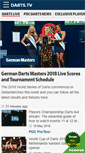 Mobile Screenshot of darts.tv