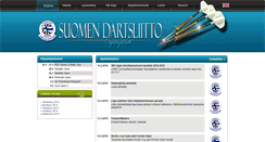 Desktop Screenshot of darts.fi